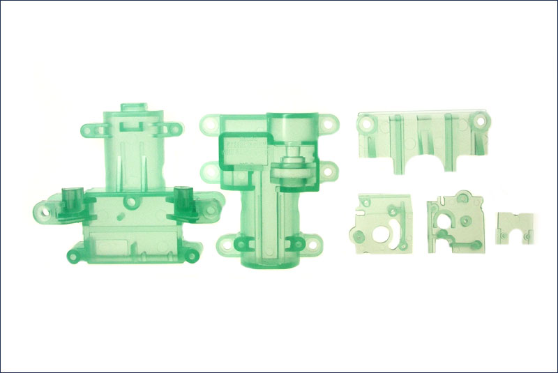 Kyosho #MVF4CG MiniZ Servogehäuse grün-transparent