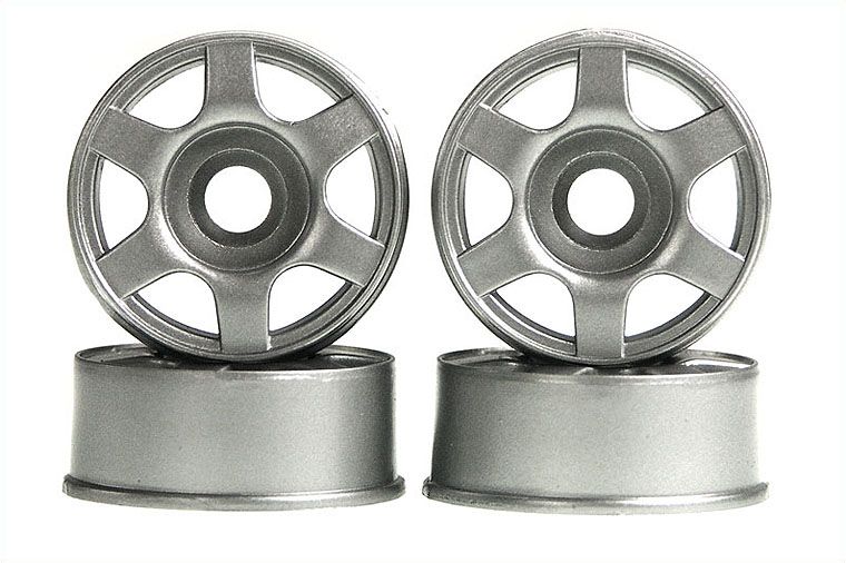 Kyosho #MZ25 MiniZ Felge New Beetle 6-Stern silber