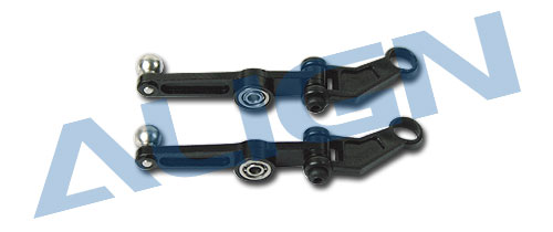 Align #H25011TA T-REX 250 Pitchkompensator Hebelsatz schwarz