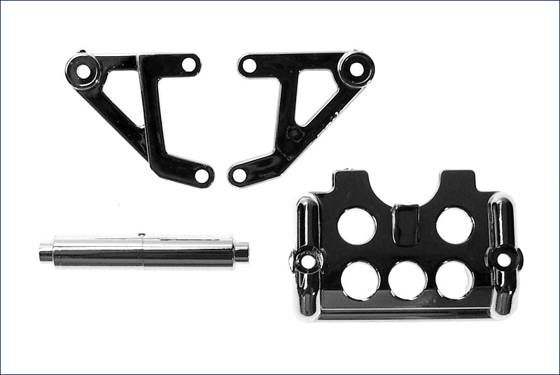 Kyosho #MMF5CM MiniZ Kunststoffteile Chrome