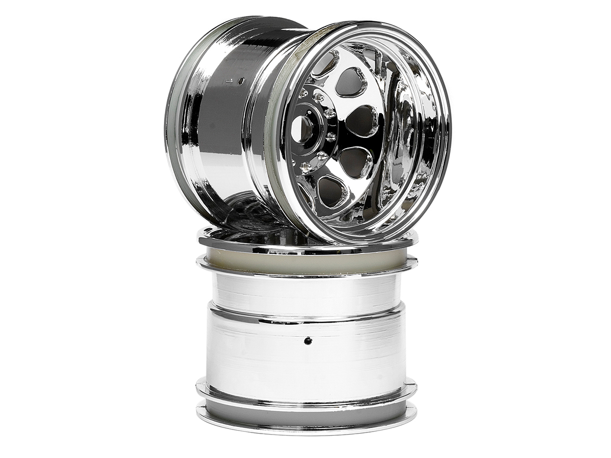 HPI #3062 Classic King Felge Chrom (2.2In/2St/Wheely King)