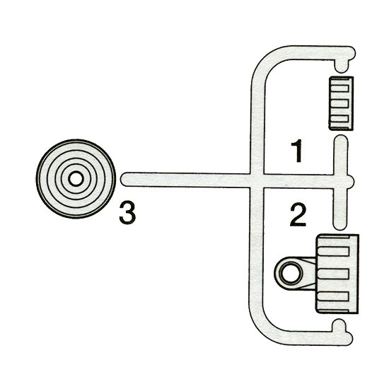 Tamiya #50599 W Parts