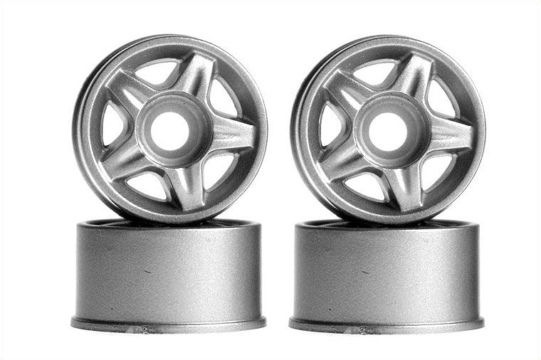 Kyosho #MZ28 MiniZ Felge Ferrari F355 5 Stern silber