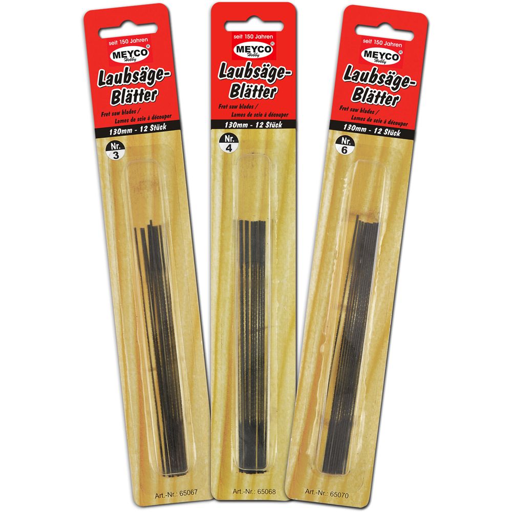 MEYCO Laubsägeblätter Nr.6