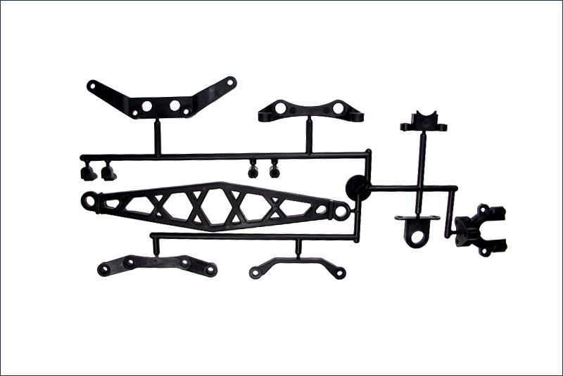 Kyosho #LA212H Getriebeaufnahme Carbon