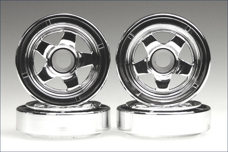Kyosho #MVH2CM MiniZ Felge Land Cruiser Chrom