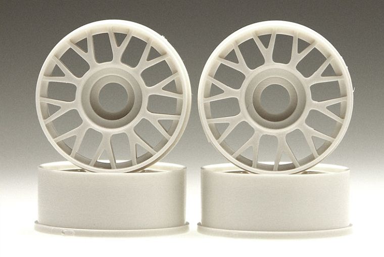 Kyosho #MZ14 MiniZ Felgen Subaru Impreza WRX BBS weiss