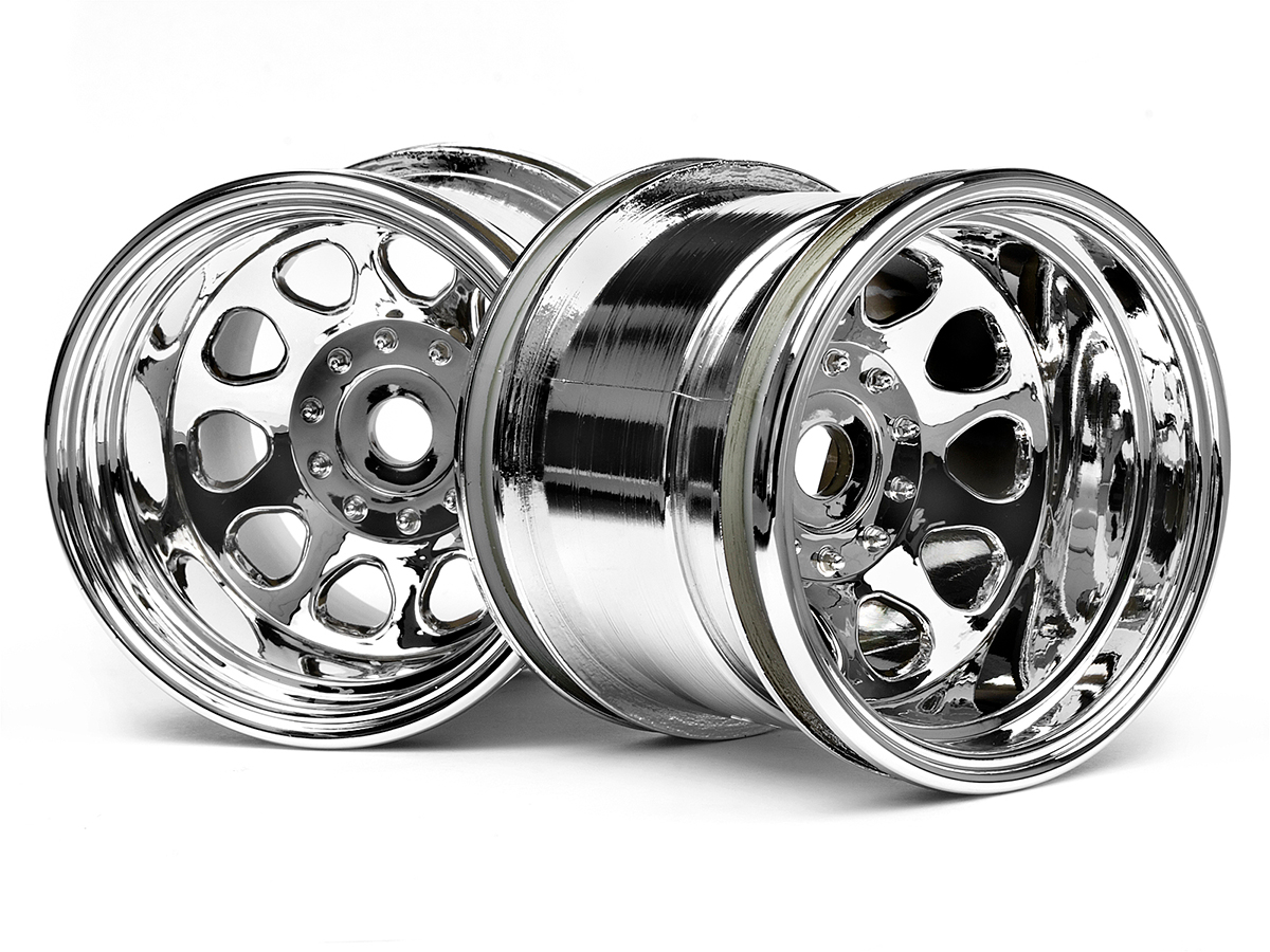 HPI #3062 Classic King Felge Chrom (2.2In/2St/Wheely King)