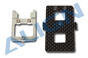 Align #HS1246T-00 Akku Befestigungs Set Carbon schwarz