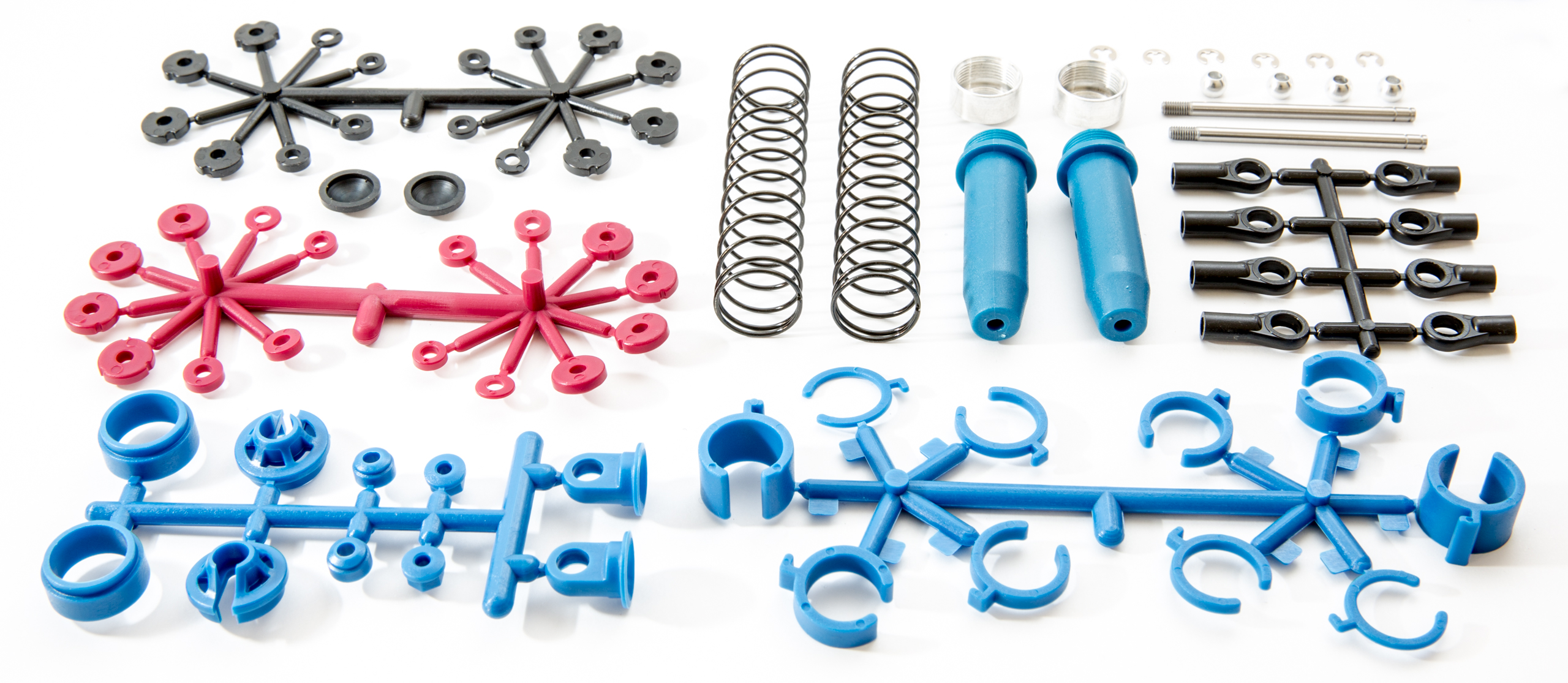 Kyosho #W5143BL PT Dämpfer Sport lang blau
