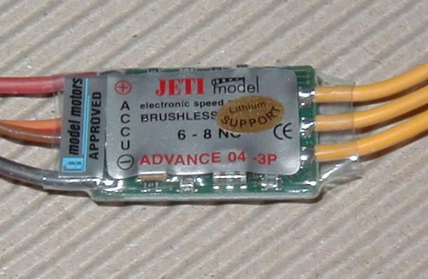 JETI model # Regler advance 04A BEC