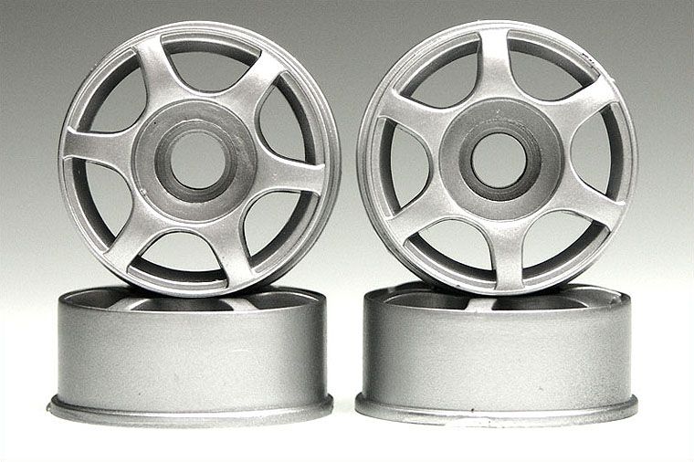 Kyosho #MZ24 MiniZ Felge Vitz RS 6-Stern silber