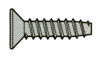 Tamiya #50581 Schneidschraube BB3 3x12mm Senkkopfschraube