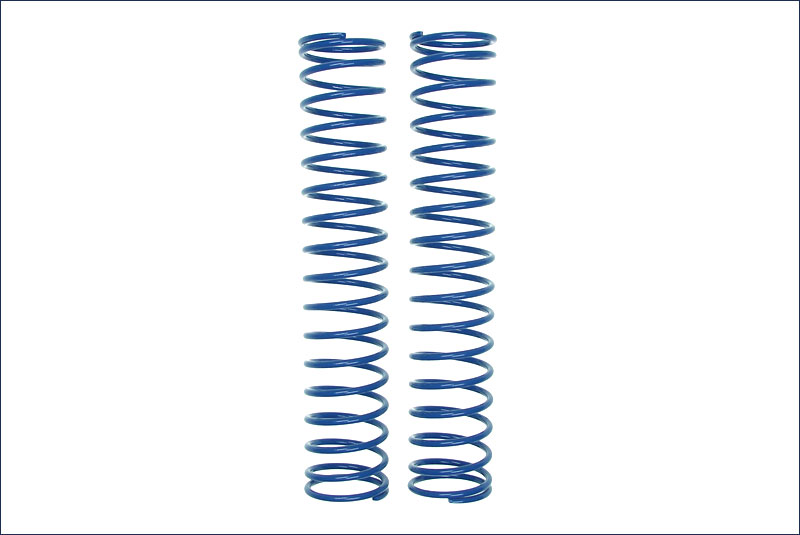 Kyosho #IF336BL Federn lang medium blau