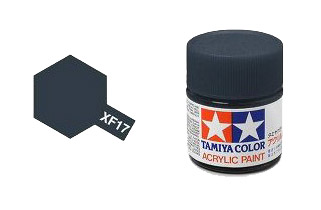 Tamiya #81317 Acrylic XF-17 Seeblau (23ml) (23 ml)