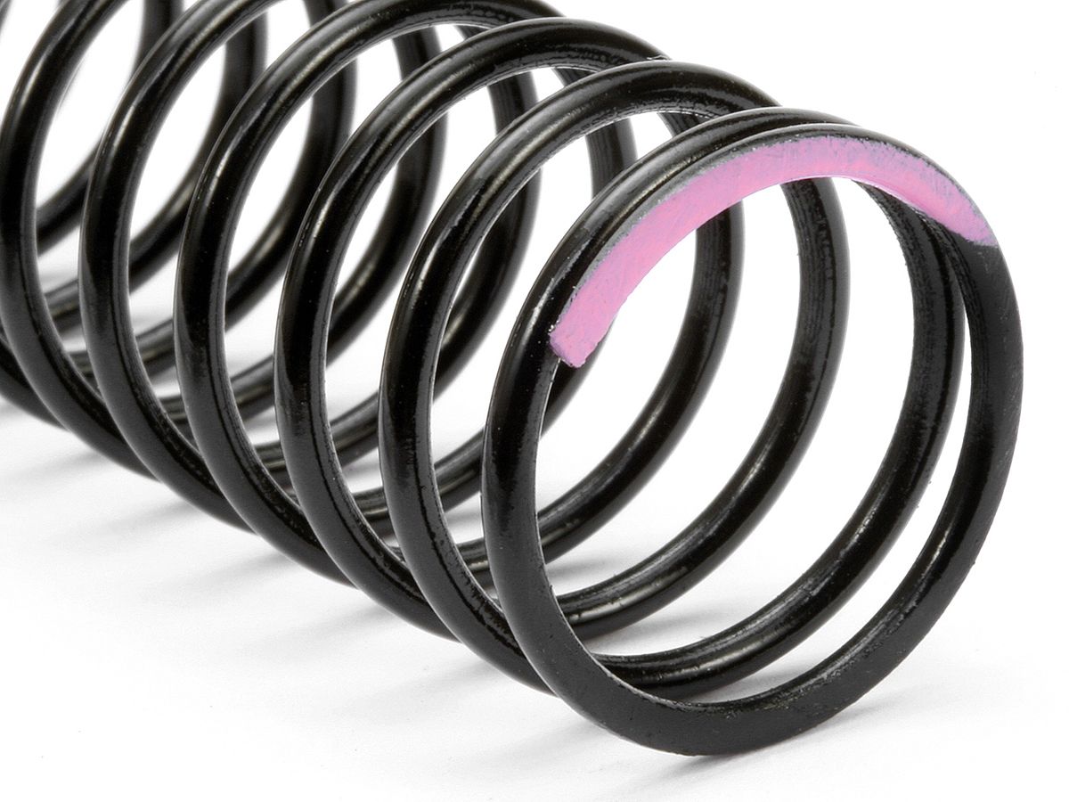 HPI #86551 Dämpferfeder 18X80X1.8mm 14.5 Wdg (Pink 134Gf/mm)