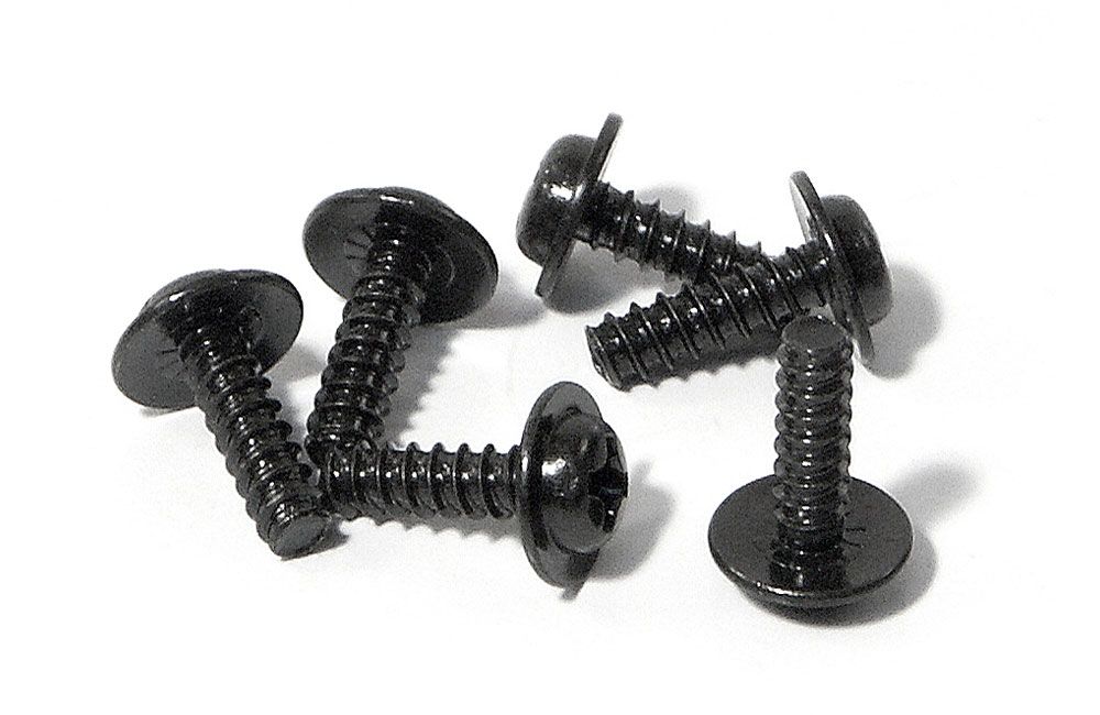 HPI #Z561 Schneidschrauben mit Flansch M3x10mm 6 Stk