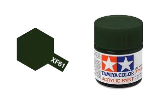 Tamiya #81361 Acrylic XF-61 Dunkelgrün (23ml) (23 ml)