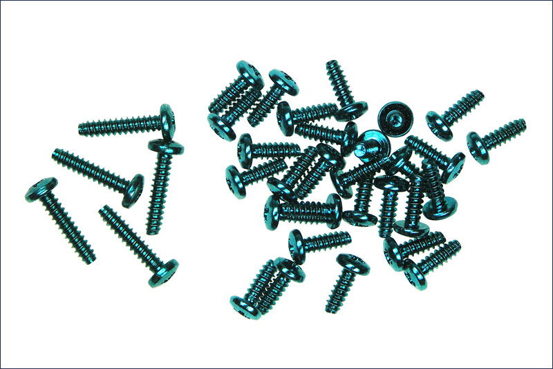 Kyosho #MVF1BL MiniZ Schraubensatz blau