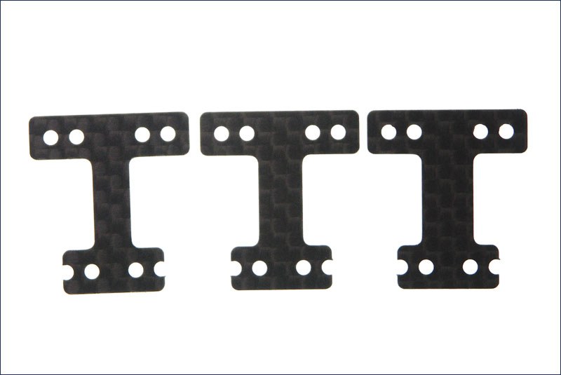 Kyosho #MZW214 MiniZ Aufhängungsplatten CfK hinten